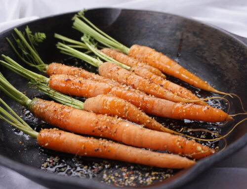 Cast Iron Roasted Carrots