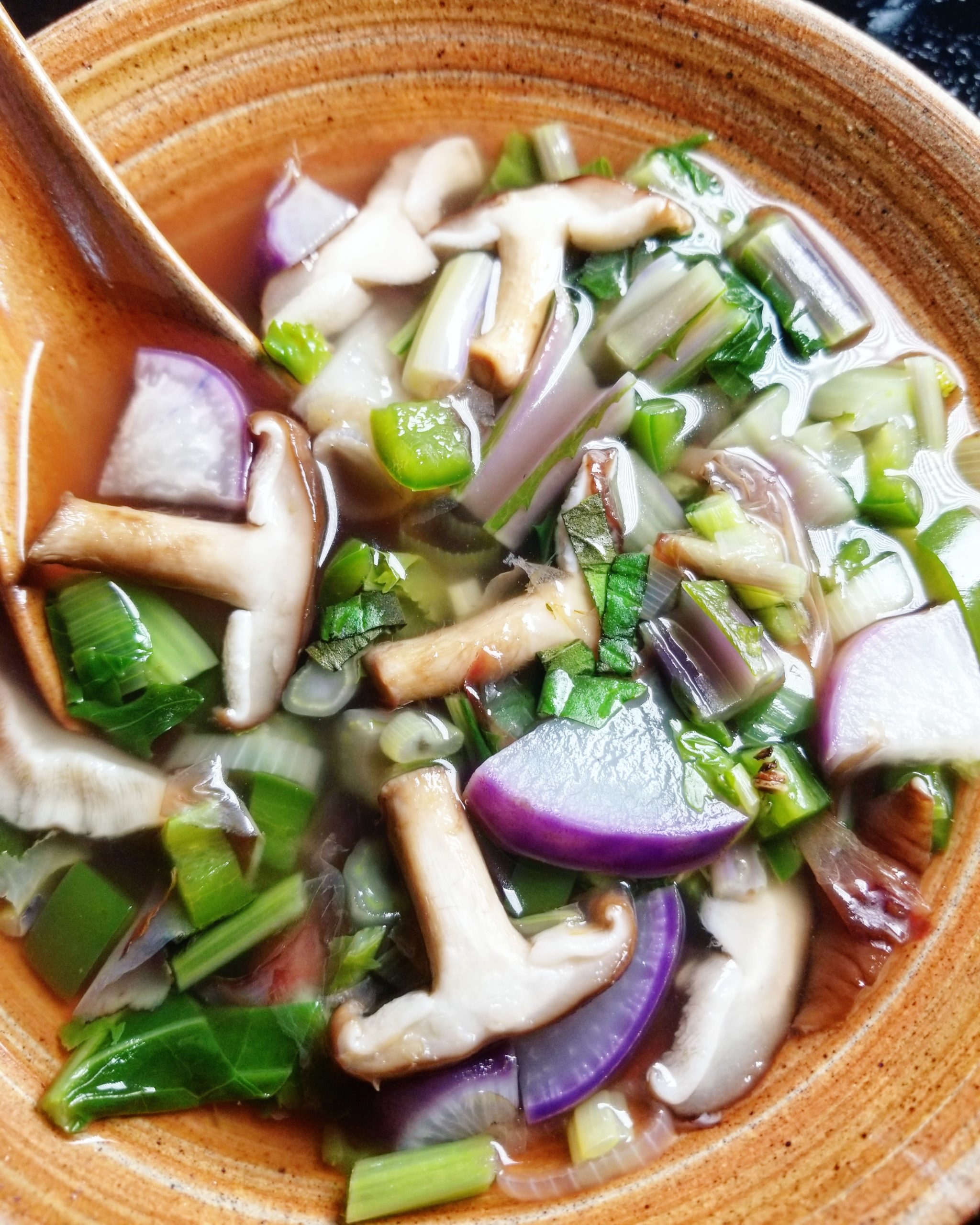 Light Asian Vegetable Soup