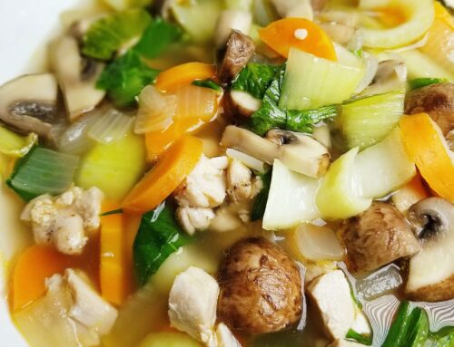 Chicken and Winter Vegetable Soup